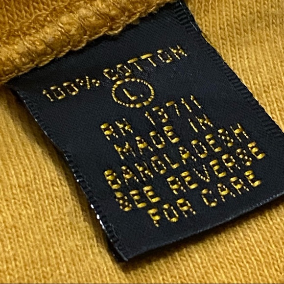 Vintage 90’s Mustard Long Sleeve - Picture 4 of 4